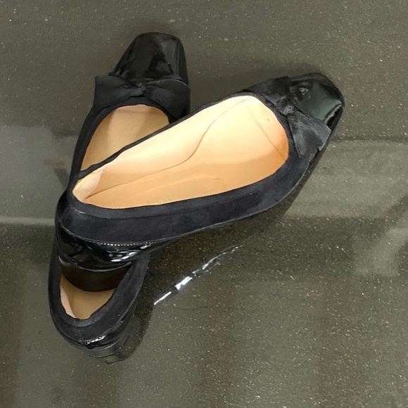 Classic Elegant Patent leather & suede Shoes LK Bennett London 39 - Picture 2 of 8